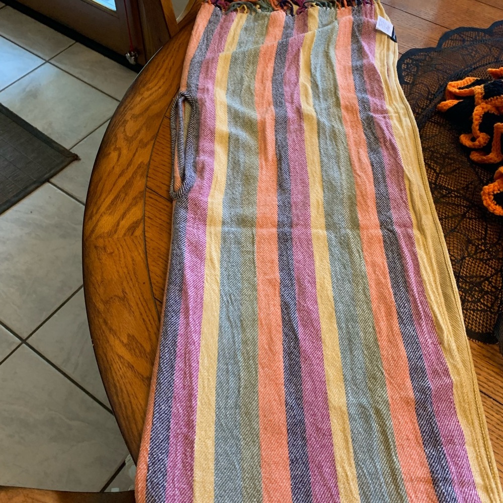 Multi-Colored Shawl/Wrap/Cape - Picture 8 of 10